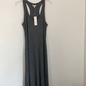 See You Monday Gray Maxi Dress